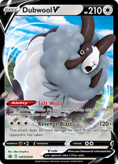 Dubwool V (SWSH049) (Jumbo Card) [Sword & Shield: Black Star Promos] | Exor Games Dartmouth