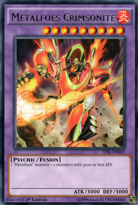 Metalfoes Crimsonite [TDIL-EN045] Rare | Exor Games Dartmouth