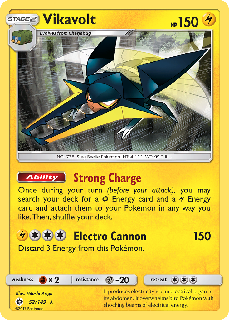 Vikavolt (52/149) [Sun & Moon: Base Set] | Exor Games Dartmouth