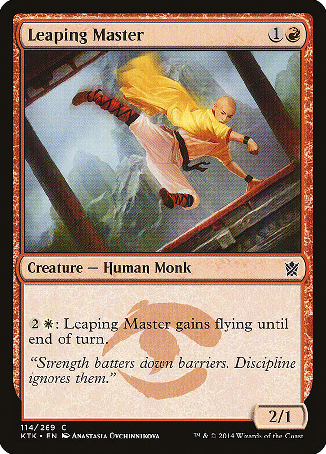 Leaping Master [Khans of Tarkir] | Exor Games Dartmouth