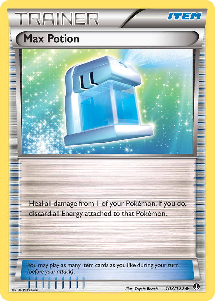 Max Potion (103/122) [XY: BREAKpoint] | Exor Games Dartmouth