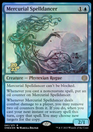 Mercurial Spelldancer [Phyrexia: All Will Be One Prerelease Promos] | Exor Games Dartmouth