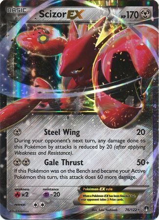 Scizor EX (76/122) (Jumbo Card) [XY: BREAKpoint] | Exor Games Dartmouth