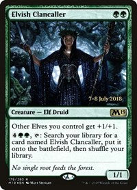 Elvish Clancaller [Core Set 2019 Promos] | Exor Games Dartmouth