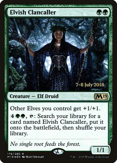 Elvish Clancaller [Core Set 2019 Promos] | Exor Games Dartmouth