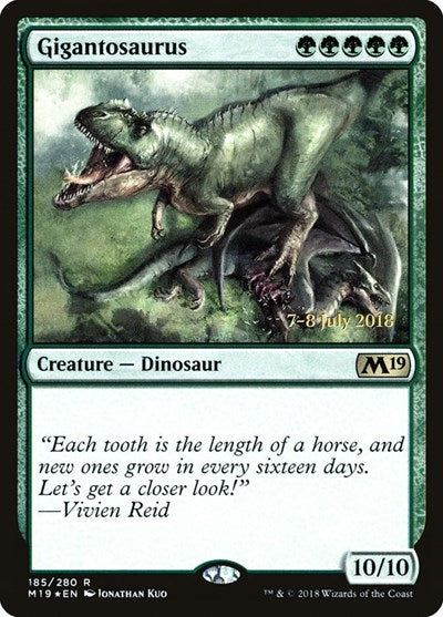 Gigantosaurus [Core Set 2019 Promos] | Exor Games Dartmouth