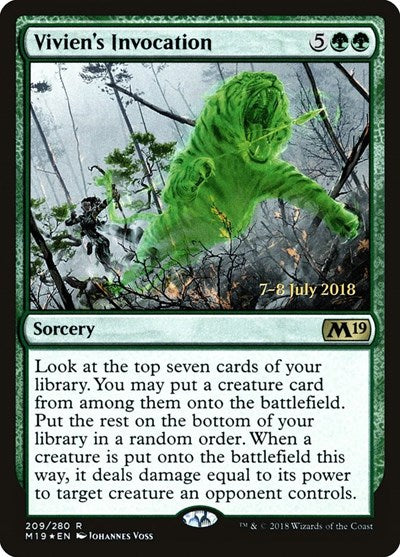 Vivien's Invocation [Core Set 2019 Promos] | Exor Games Dartmouth