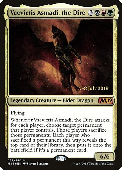 Vaevictis Asmadi, the Dire [Core Set 2019 Promos] | Exor Games Dartmouth