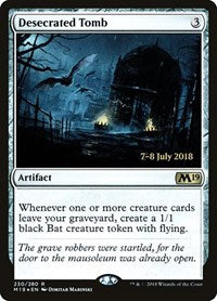 Desecrated Tomb [Core Set 2019 Promos] | Exor Games Dartmouth