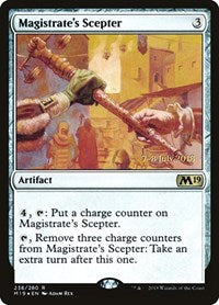 Magistrate's Scepter [Core Set 2019 Promos] | Exor Games Dartmouth