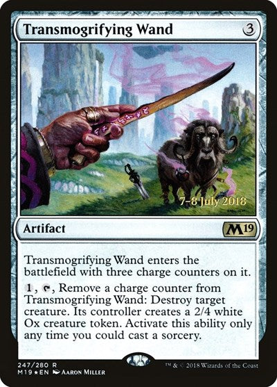 Transmogrifying Wand [Core Set 2019 Promos] | Exor Games Dartmouth