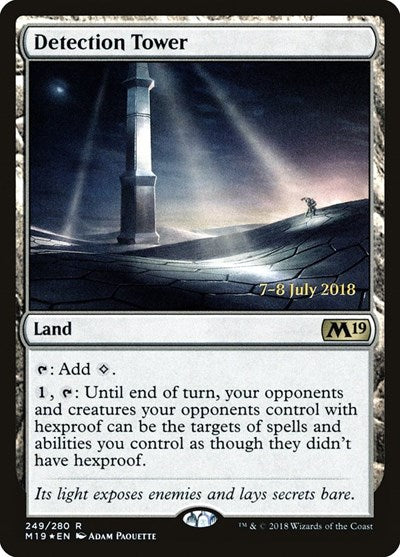 Detection Tower [Core Set 2019 Promos] | Exor Games Dartmouth