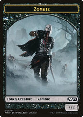 Zombie [Core Set 2019 Tokens] | Exor Games Dartmouth