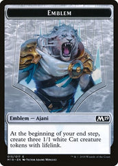 Ajani, Adversary of Tyrants Emblem [Core Set 2019 Tokens] | Exor Games Dartmouth