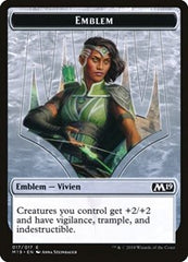 Vivien Reid Emblem [Core Set 2019 Tokens] | Exor Games Dartmouth