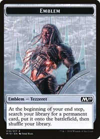 Tezzeret, Artifice Master Token [Core Set 2019 Tokens] | Exor Games Dartmouth