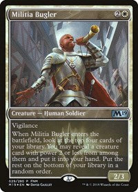 Militia Bugler [Core Set 2019 Promos] | Exor Games Dartmouth