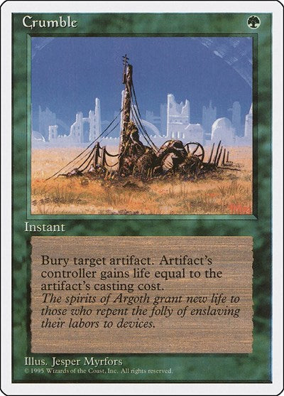 Crumble [Fourth Edition] | Exor Games Dartmouth