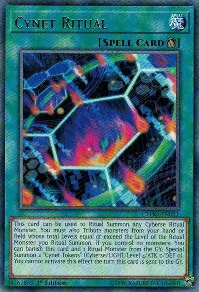 Cynet Ritual [CYHO-EN051] Rare | Exor Games Dartmouth