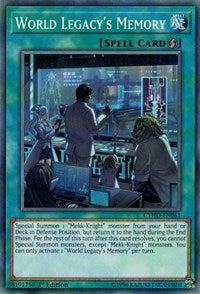 World Legacy's Memory [CYHO-EN061] Common | Exor Games Dartmouth