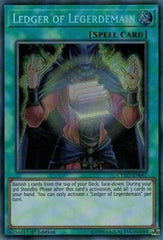 Ledger of Legerdemain [CYHO-EN067] Secret Rare | Exor Games Dartmouth