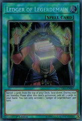 Ledger of Legerdemain [CYHO-EN067] Secret Rare | Exor Games Dartmouth