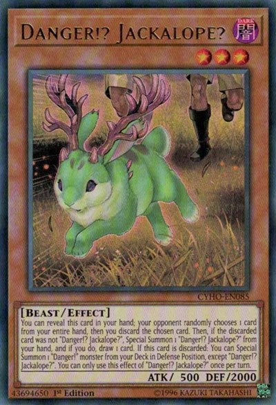 Danger!? Jackalope? [CYHO-EN085] Ultra Rare | Exor Games Dartmouth