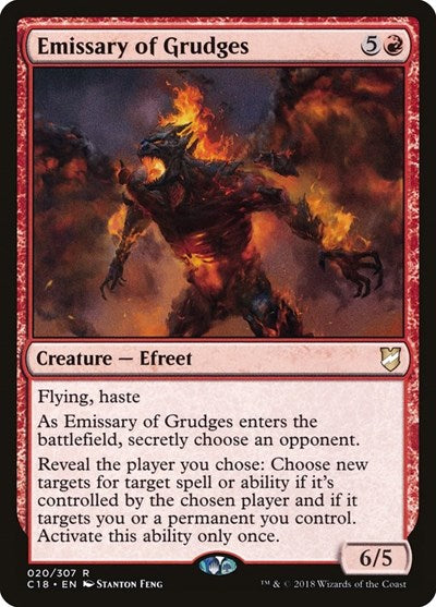 Emissary of Grudges [Commander 2018] | Exor Games Dartmouth