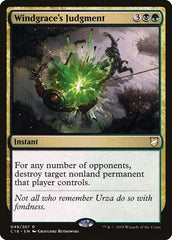 Windgrace's Judgment [Commander 2018] | Exor Games Dartmouth