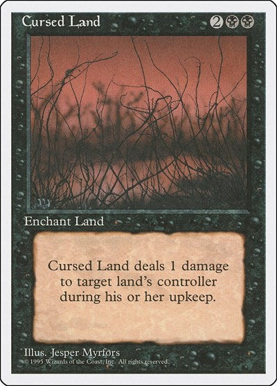 Cursed Land [Fourth Edition] | Exor Games Dartmouth