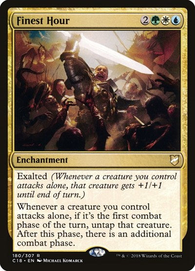 Finest Hour [Commander 2018] | Exor Games Dartmouth