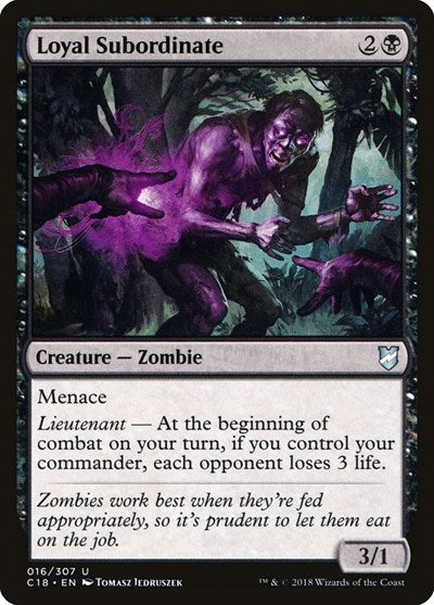 Loyal Subordinate [Commander 2018] | Exor Games Dartmouth