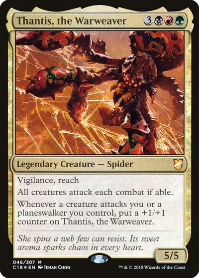 Thantis, the Warweaver [Commander 2018] | Exor Games Dartmouth