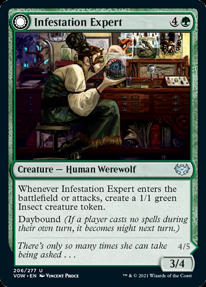 Infestation Expert // Infested Werewolf [Innistrad: Crimson Vow] | Exor Games Dartmouth