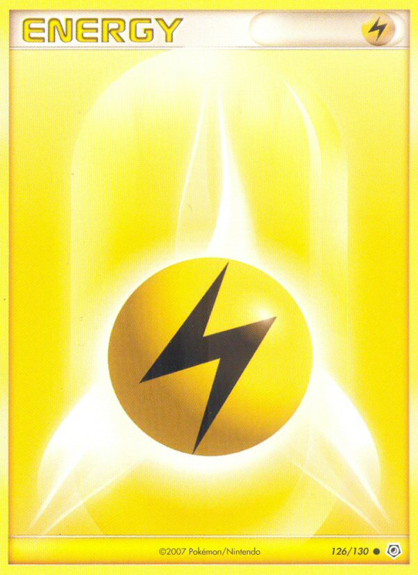 Lightning Energy (126/130) [Diamond & Pearl: Base Set] | Exor Games Dartmouth