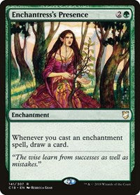 Enchantress's Presence [Commander 2018] | Exor Games Dartmouth