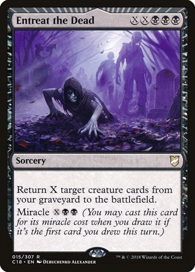 Entreat the Dead [Commander 2018] | Exor Games Dartmouth
