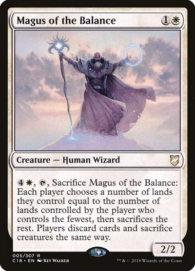 Magus of the Balance [Commander 2018] | Exor Games Dartmouth
