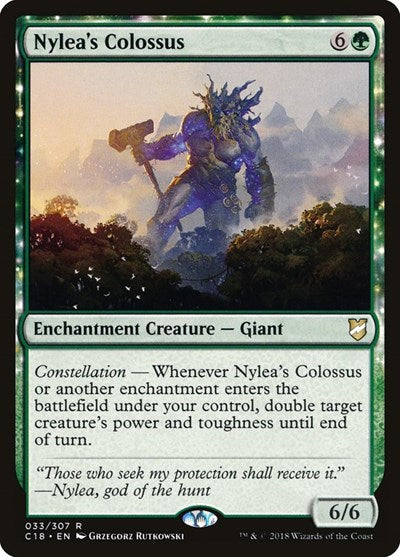 Nylea's Colossus [Commander 2018] | Exor Games Dartmouth