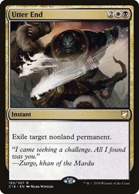 Utter End [Commander 2018] | Exor Games Dartmouth