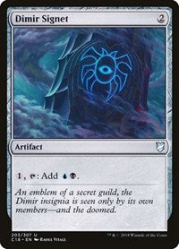 Dimir Signet [Commander 2018] | Exor Games Dartmouth
