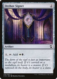 Orzhov Signet [Commander 2018] | Exor Games Dartmouth