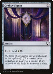 Orzhov Signet [Commander 2018] | Exor Games Dartmouth