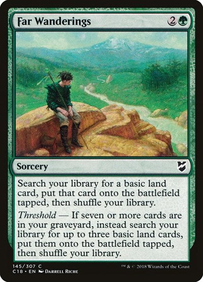 Far Wanderings [Commander 2018] | Exor Games Dartmouth
