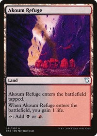 Akoum Refuge [Commander 2018] | Exor Games Dartmouth