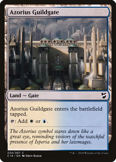 Azorius Guildgate [Commander 2018] | Exor Games Dartmouth