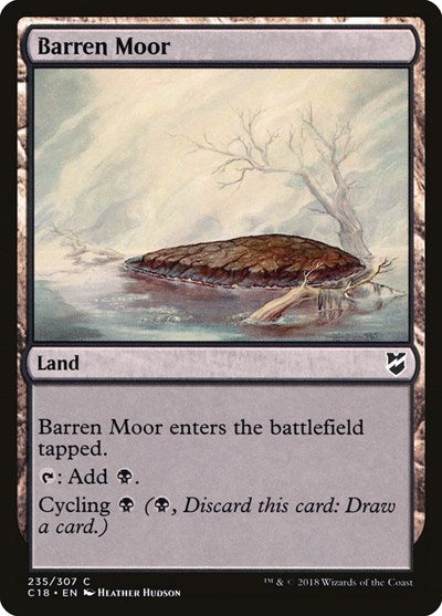 Barren Moor [Commander 2018] | Exor Games Dartmouth