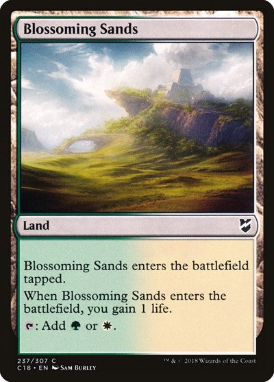 Blossoming Sands [Commander 2018] | Exor Games Dartmouth