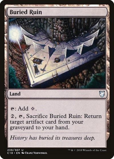 Buried Ruin [Commander 2018] | Exor Games Dartmouth
