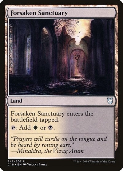 Forsaken Sanctuary [Commander 2018] | Exor Games Dartmouth